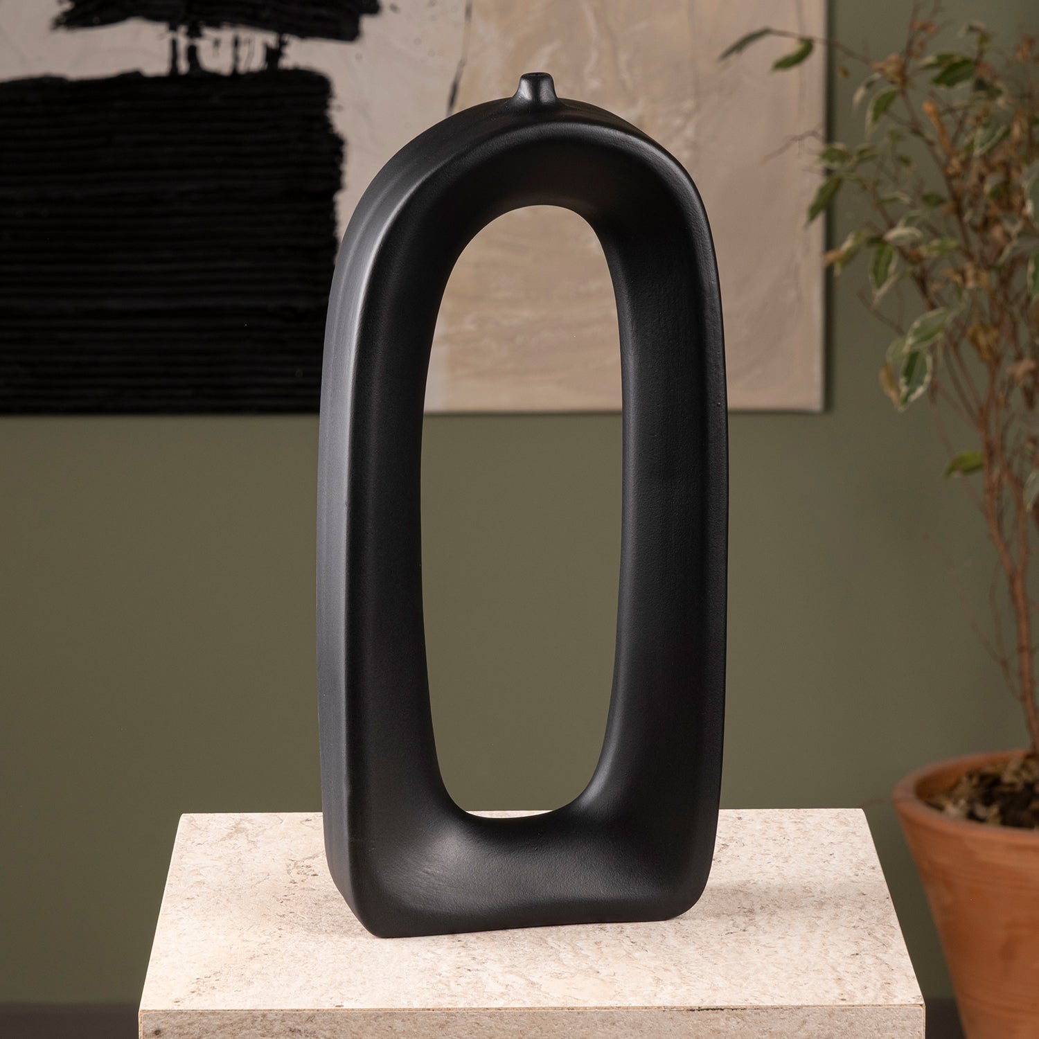 Elegant XL Ceramic Vase