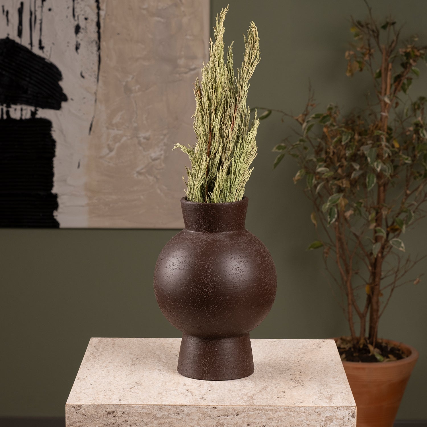 Globe Ceramic Vase
