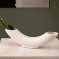 Horn Ceramic Vase