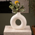 Ring Ceramic Vase