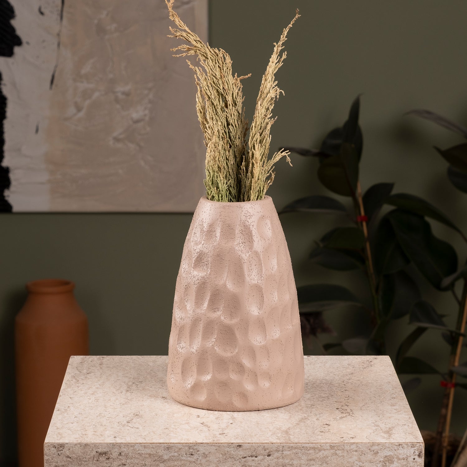 Tissue Ceramic Vase